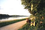 A bench for the night, near Tulln, Austria