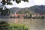 Durnstein Castle from Camping Place Rossatzbach