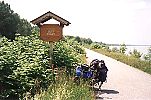 The Danube Bike Trail near Tulln, Austria