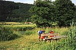 Camp spot on the Donau Canal